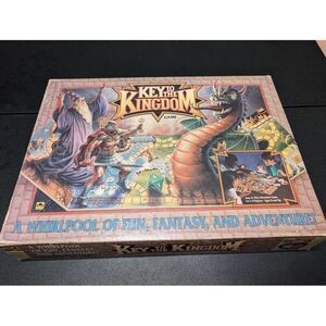 Key to the Kingdom Board Game Vintage Adventure Complete‎ Magic Adventure 1992